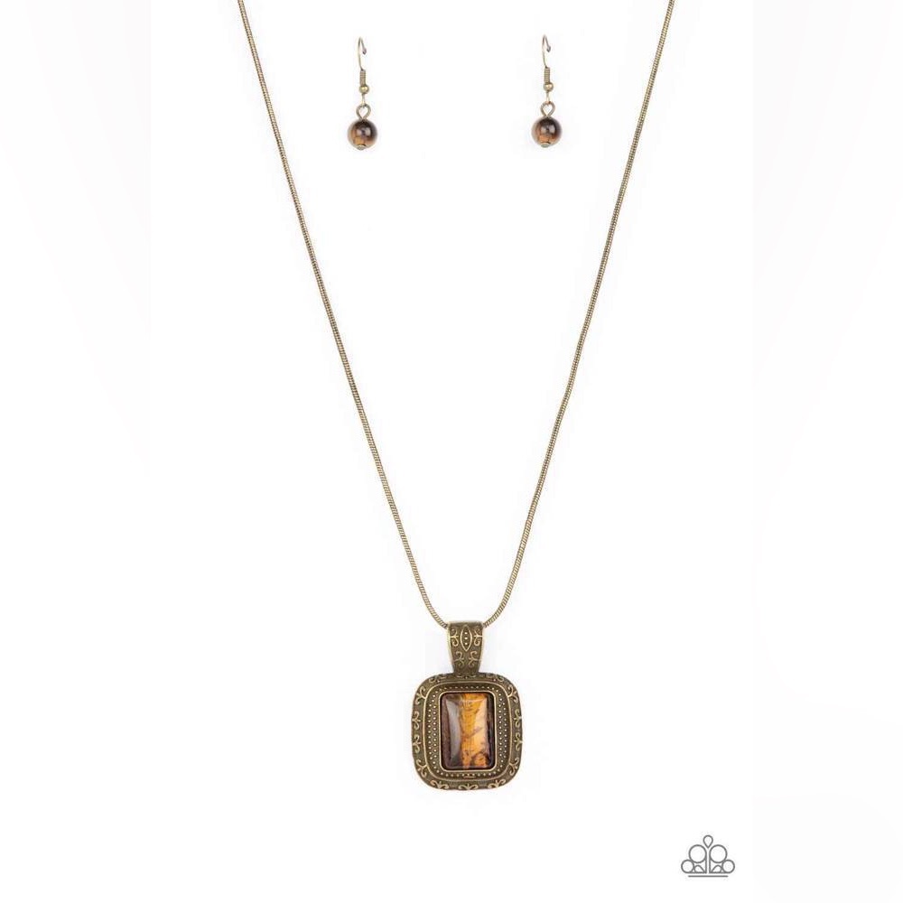 Right Hand TALISMAN - Brass Necklace
